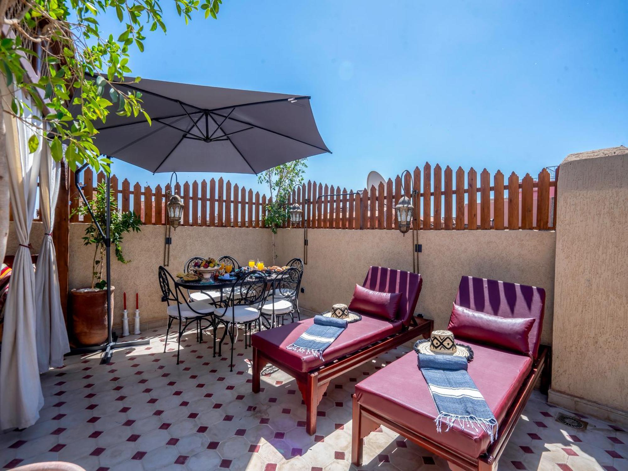 Riad Le Nid De Fatima Marraquexe Exterior foto